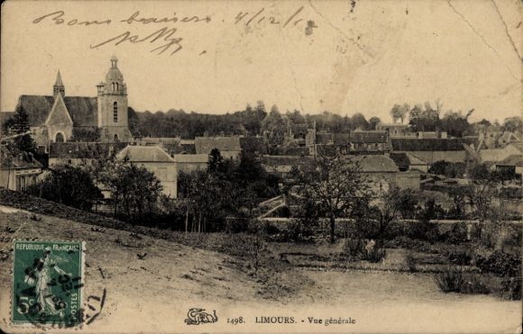 Ak Limours Essonne, Gesamtansicht