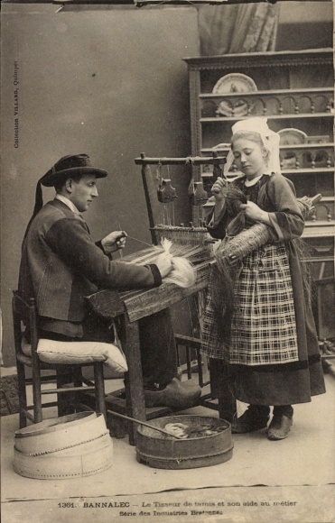 CPA Bannalec, carpet weaver