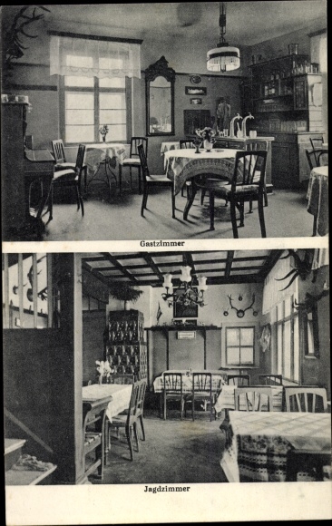 PC Berlin Reinickendorf Hermsdorf, Hermsdorf in the Mark, Forsthaus Dohnlake, hunting room