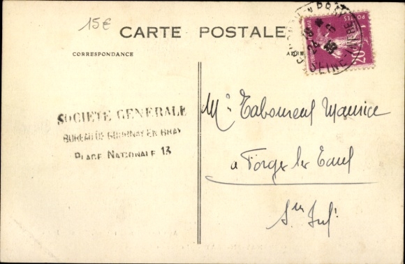 Postcard Gournay en Bray Seine Maritime, Societe Generale