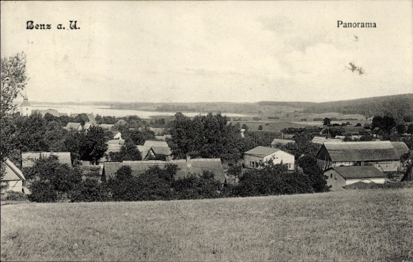 Postcard Benz Insel Usedom, Panorama
