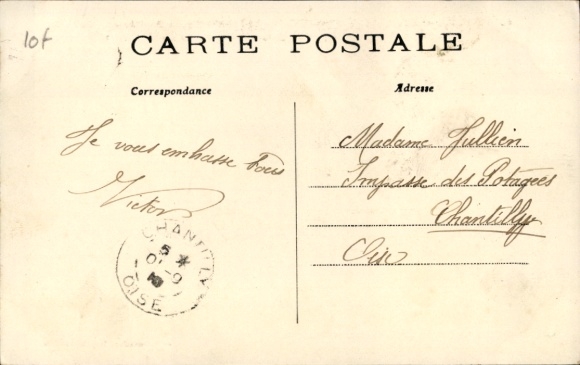CPA Ivry-la-Bataille Eure, Portail de l'ancienne Abbaye
