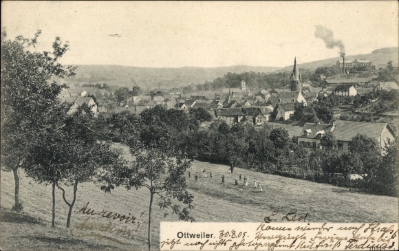 PC Ottweiler in Saarland, total view