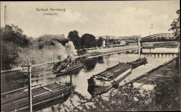 KP Bernburg an der Saale, impreza Saale z barkami