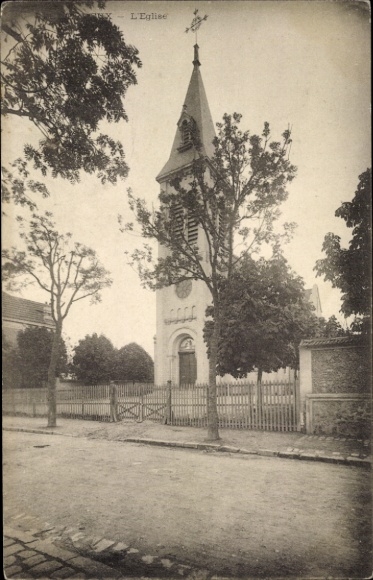 Ak Perreux Val de Marne, Kirche