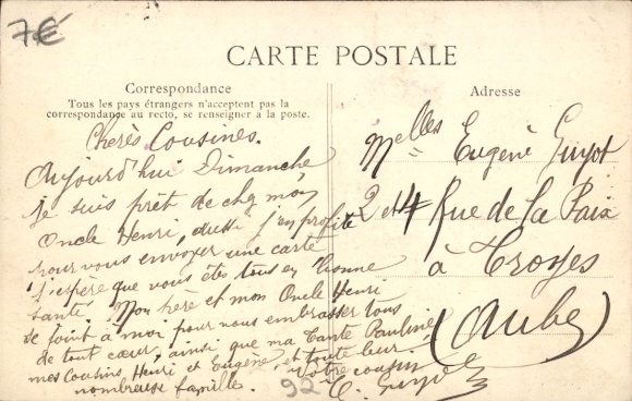 CPA Robinson Hauts de Seine, Touristes a l'Arbre des Roches