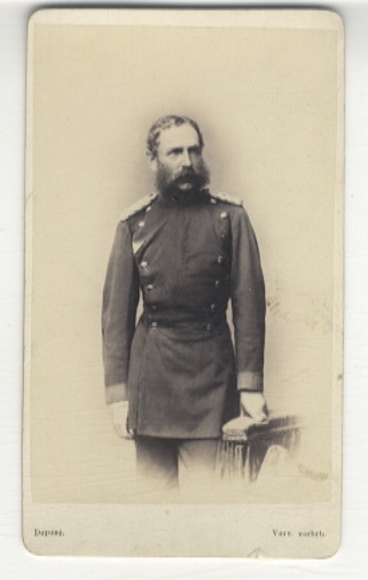 CdV Portrait Albert, Kronprinz von Sachsen