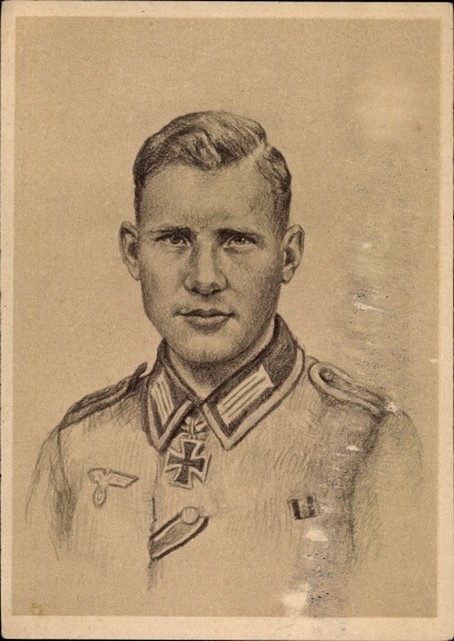 Artist PC Graf, Oskar, Hubert Brinkforth, Panzer Grenadier Regiment, Ridderkruis van het leger