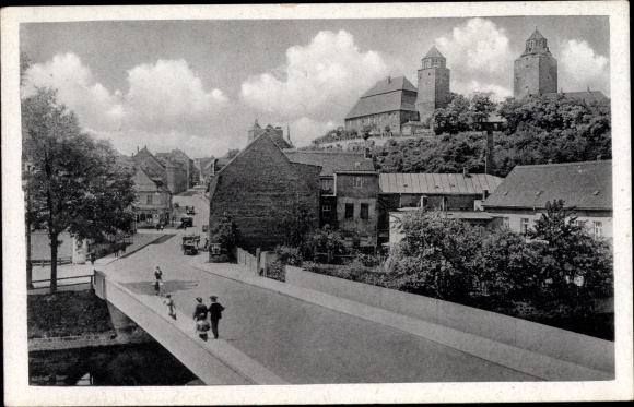 Ak Eilenburg an der Mulde, Leipziger Brücke