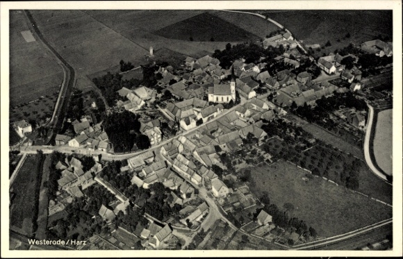 Ak Westerode Bad Harzburg am Harz, Fliegeraufnahme