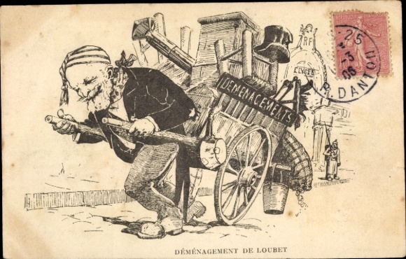 KP Demenagement de Loubet, karykatura