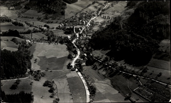 Photo Mühlenbach in the Black Forest, aerial photograph