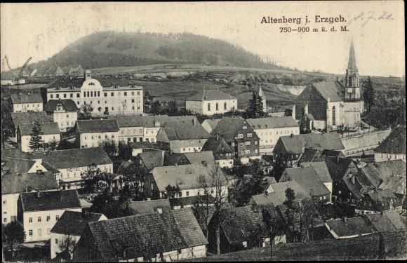 PC Altenberg Erzgebirge, panorama of the place