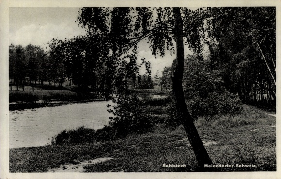 Postcard Hamburg Wandsbek Rahlstedt Meiendorf, Meiendorf Switzerland