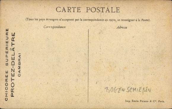 Postcard Les Sports, Shoot at the Arc
