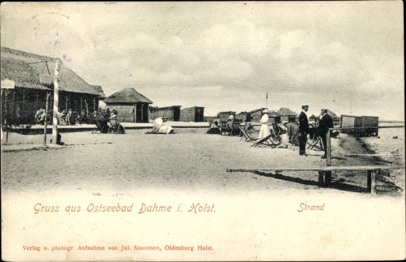 PC Dahme in East Holstein, beach party