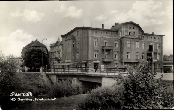 KP Pasewalk w Meklemburgii na Pomorzu Przednim, restauracja Bahnhofshotel