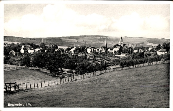 Ak Breckerfeld in Westfalen, Panorama