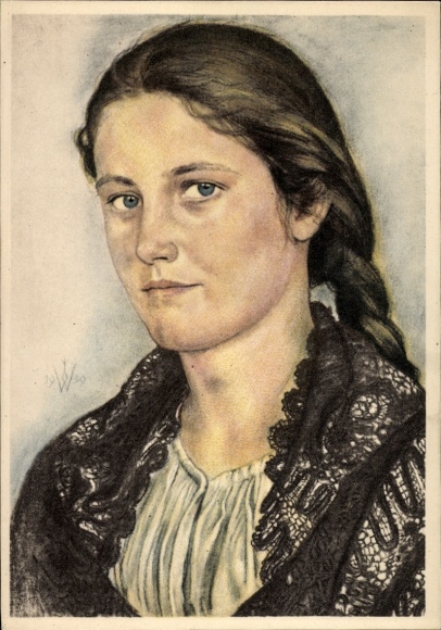 Artysta KP Willrich, Wolfgang, Dziewczyna z Besarabii, Kolekcja szkoły VDA 1940