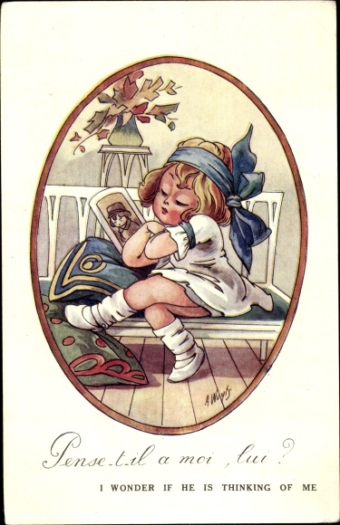 Artysta KP Wuyts, A., Pense til a moi, lui? Zastanawiam się, czy myśli o mnie