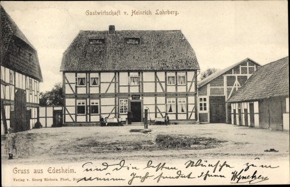 KP Edesheim Northeim w Dolnej Saksonii, restauracja Heinrich Lohrberg
