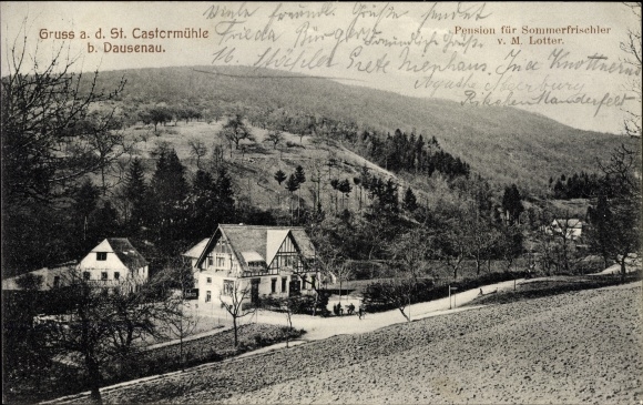 KP Dausenau w dzielnicy Rhein Lahn, Pensjonat St. Castermühle, właściciel M. Lotter