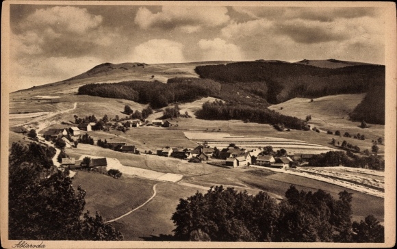 PC Abtsroda Poppenhausen on the Wasserkuppe Rhön, panorama