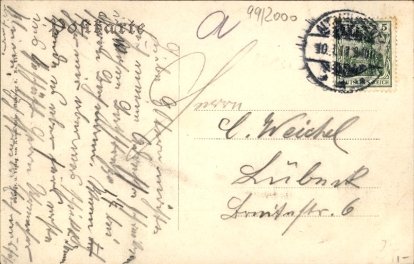 Postcard Hamburg Wandsbek Rahlstedt Altrahlstedt, Panorama