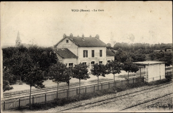 Ak Void Meuse, Der Bahnhof