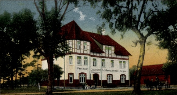 Postcard Lohbergen Tostedt in Lower Saxony, guesthouse and pension for relaxation