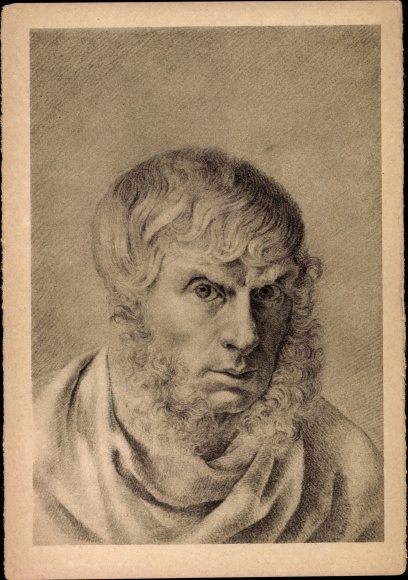 Artist PC Friedrich, Caspar, David, self-portrait, WHW 1933/1934