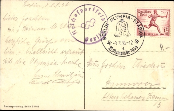 PC Olympia Berlin 1936, flags of the participating countries