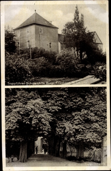 Ak Friedland Niederlausitz, Truppführerschule, RAD, Reichsarbeitsdienst