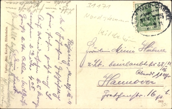 Postcard Rössing Nordstemmen in Lower Saxony, war memorial, manor, inn for recreation