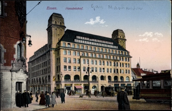 Ak Essen im Ruhrgebiet, Handelshof