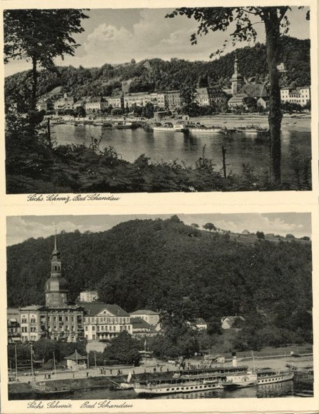 10 old PCs Saxon Switzerland, various views