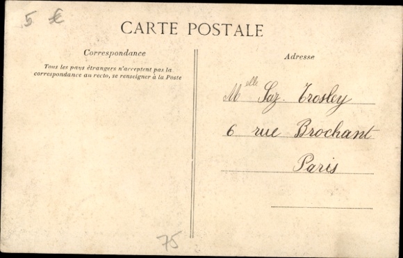 Letters Postcard Paris IV Ile de la Cité, Notre Dame Cathedral