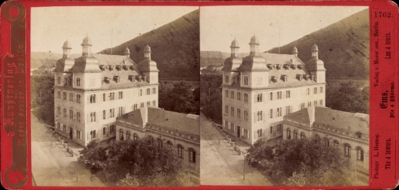 Stereo CdV Ems Kt. Graubünden, 4 towers