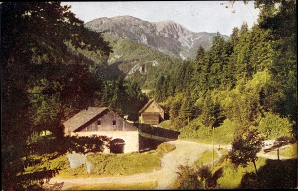 Postcard Carinthia, Rosenbachtal