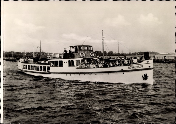 Ak MS Dornbusch in beweging, Witte Vloot Stralsund