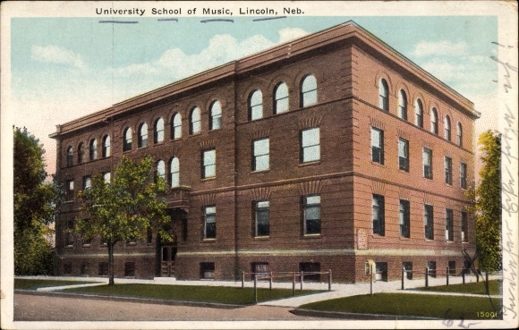 Ak Lincoln Nebraska VS, University School of Music