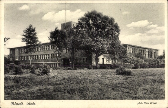 Ansichtkaart Hamburg Wandsbek Ohlstedt, school