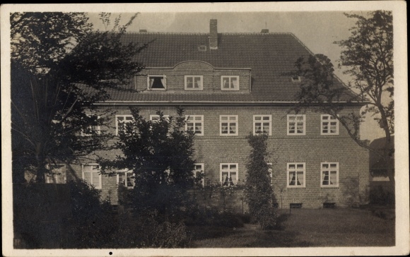 Photo Postcard Luhden district of Schaumburg, view of a residential building built in 1926
