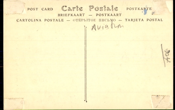 PC Rouen Seine Maritime, Grande Semaine d'Aviation 1910, Van Den Born, biplan Voisin