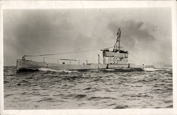 Ak Britisches Unterseeboot, U-Boot, Royal Navy Submarine HMS L 53