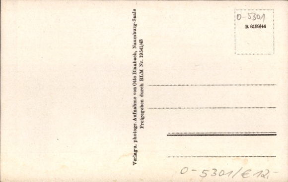 Postcard Leutenthal in the Weimar region, Gasthof zur Linde by Otto Haupt, at the Tanzplan, total view