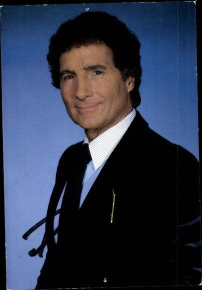 Postcard actor and singer Freddy Quinn, portrait, autograph