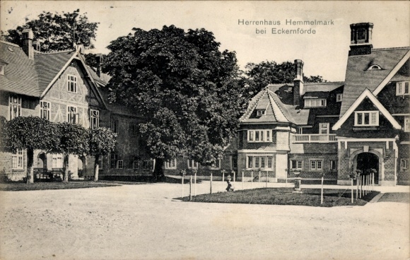 Ak Gut Hemmelmark Barkelsby Schwansen in Schleswig, Herrenhaus