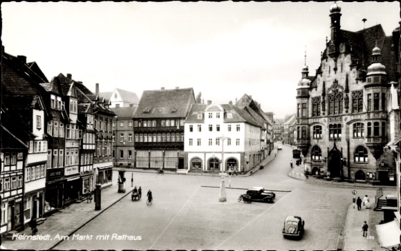 KP Helmstedt w Dolnej Saksonii, Am Markt z ratuszem