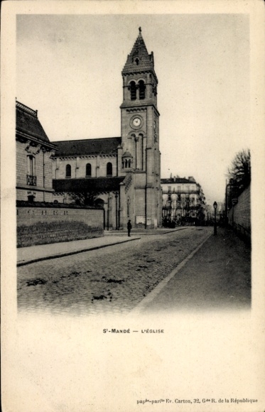 CPA Saint-Mandé Val de Marne, Eglise